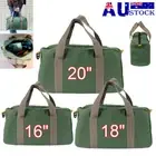 Large Waterproof Hand Tool Bag Portable Heavy Duty Canvas Toolkit Storage Case