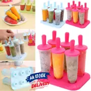 Ice Box Cream DIY Mold Lolly Yogurt Mould Pack Ice Maker Frozen Popsicle