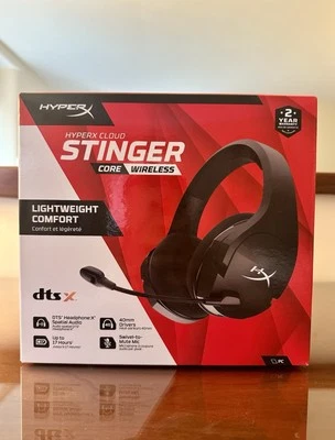 HyperX Cloud Stinger Core - Wireless Gaming Headset, for PC, 7.1 Surround Sound