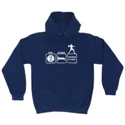 Eat Sleep Touchdown - Funny Novelty Hoodies Hoodie