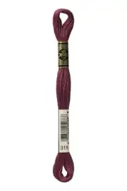 DMC - Color # 315 - (Archil) -- Embroidery Floss -- Per Skein