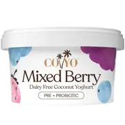 Coyo Dairy Free Coconut Yoghurt Probiotic Mixed Berry 200g