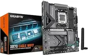 GIGABYTE X870 Eagle WIFI7 AM5 LGA 1718, ATX, DDR5, 4X M.2, PCIe 5.0, USB4, Wi-Fi 7, 2.5GbE LAN, EZ-Latch, Q-Flash