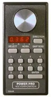 NCE New 2025 Cab06r Wireless Handheld DCC Cab Encoder LED Radio Throttle 524-040