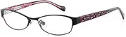 [Lucky Brand] Delilah Eyeglasses Black Optical Frame 52mm