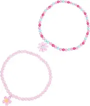 [FRCOLOR] Sunflower Pendant Necklace Set of 2 Beaded Choker for Boys and Girls Stylish and Lightweight
