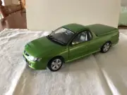 1/18 Scale Classic Carlectables Holden VY SS Ute in Hothouse Green and Black Int