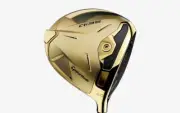NEW TaylorMade Qi35 Precious Metals Gold 9.0 degree Driver Head Designer Series