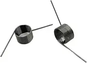 10pcs 65Mn Steel V-Shaped Spring Hair Clip Spring Steel Wire Diameter 1.2mm Angle 60 90 120 180 Degrees(3.6mm (90 Degrees),10mm)