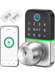 Keypad Smart Door Lock with Knob: Kucacci Keyless Entry Door Lock