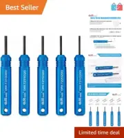 Premium Extractor Tool Kit for JST AMP Molex Pin & Socket Connectors .062" .093"
