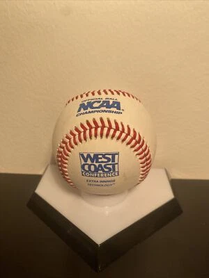 Rawlings Official NCAA Championship WCC West Coast Conference baseball WITH CUBE