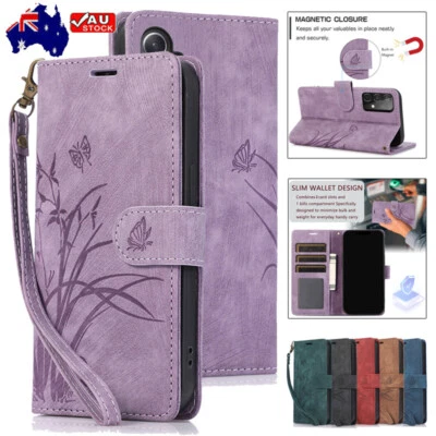 For Samsung A56 A36 A16 A55 A35 A25 A15 A54 A53 Flip Leather Case Wallet Cover