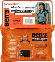 Outdoor Portable Insect Repellent Mesh Jacket, Invisible Net, Bug Jacket, Mittens Included, Authentic Japanese Product