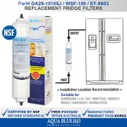 Westinghouse Fridge Water Filter for Ice & Water replacement part