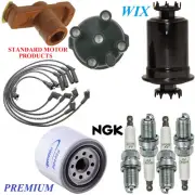 Tune Up Kit Filters Cap Wire Spark Plugs For HUYNDAI SCOUPE L4 1.5L NAT.ASP 1993