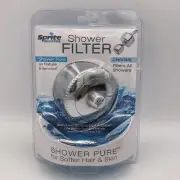 Sprite Showers Universal Shower Filter in Chrome Grey SL-CM Softer Hair&Skin
