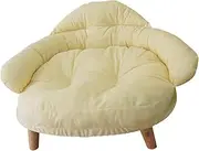 Generic Elevated Cat Sofa Pet Couch Washable All Seasons Pet Recliner Chair Pet Sleeping Bed for Cat Small Dogs Pet Supplies Puppy, XL