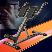 BLACK LORD Hyperextension Roman Chair with 30-50 Degrees Adjustable Inclination, Foldable AB Workout Bench for Back Hyper Extension, Multi-Function Weight Bench for Office Home Gym, 200kg Max Load
