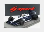 1:43 SPARK Brabham F1 Bt56 #8 3Rd Belgium Gp 1987 A.De Cesaris Blue White S7107