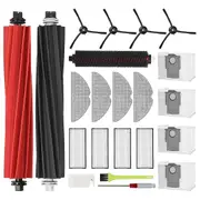 For S8 Pro Uitra Robot Vacuum Cleaner Main Side Brushes Hepa Filter Mop Cloth Dust Bags Replacement