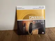 D'Addario EJ14 80/20 Bronze Acoustic Light Top Medium Bottom 12-56