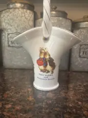 Peter Rabbit The World Of Beatrix Potter Peter Rabbit Ceramic Basket Vase