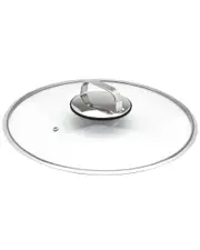 Livwell DiamondClad 14in Tempered Glass Lid with Silicone Rim