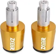 Motorcycle Handlebar Ends for Kawasaki ZX636R ZX 636R 1995-2015 2016 2017 2018 2019 2020 Motorcycle Accessories 7/8"22MM Handlebar Hand Grips Handle Bar Ends Cap