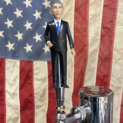Barack Obama Beer Tap Handle Democrat Party President USA America Keg Kegerator