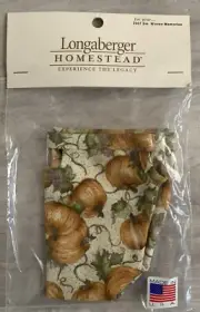 Longaberger Homestead 2007 Sm Woven Memories Basket Pumpkin Patch LINER ONLY