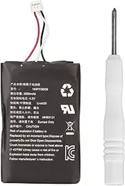 Controller Rechargeable Battery, 2650mAh,9.7Wh, 3.65V Wireless Controller Battery, Replacement Battery for PS 5 Controller