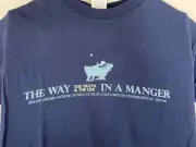 Family Christian Stores Away in The Manger John 14:6 Unisex L Christian T-Shirt