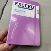 Dotted Book Exceed Hard Cover Lavender 5x8 1/4 120 Pages 78GSM Heavyweight Paper