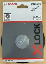 Bosch Professional X Lock Backing Pad For Angle Grinder 125mm