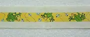Hand-painted Needlepoint Canvas, Frogs 39" Belt, 18" mesh