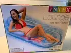 Inflatable Pool Lounge King Kool Cup Holder Adults Only 63” x 33 1/2” New In Box