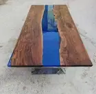 Epoxy Resin Table ,Epoxy Table, Wood Epoxy Dining Room Table Resin River Table