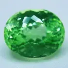 16 Ct Certified Tsavorite Natural Garnet Oval Shape Green Loose Gemstones