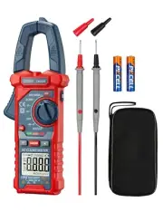 Digital Clamp Meter Multimeter 2000 Counts Auto-ranging Amp Tester AC/DC