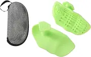 rockible Workout Gym Gloves Palm Grip Equipment Accs Silicone Hand Protection Hand Grips for Gym Exercise Bodybuilding Gymnastics