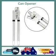 Professional Side Can Opener Stainless Steel Manual Cut Lid Safe Smooth Edge Tin