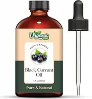Organic Zing Black Currant (Ribes nigrum) Oil | Pure & Natural Essential Oil for Skincare, Hair Care & Massage - 118ml/3.99fl oz