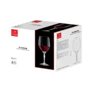 NEW BORMIOLI ROCCO FLORIAN RED WINE GLASS 535ml Lead Free Crystal SET 6