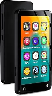 MP3 Player with Bluetooth and WiFi, 4" Full Touch Screen MP4 MP3 Player with Spotify, Android Streaming Music Player with Pandora, Portable HiFi Walkman Digital Audio Player with Speaker (Black)