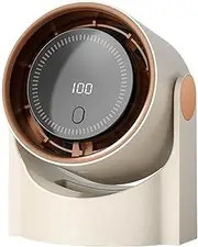 Bladeless Fan Desk | High-Speed Portable Table Top Fan, Quiet Small Desk Fan | Digital Display Cooling Accessories, USB Charging Cooler Supplies