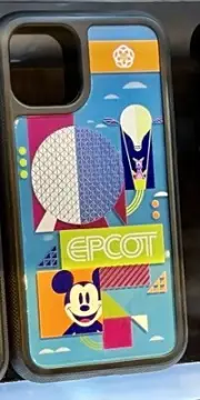 DISNEY PARKS EPCOT Spaceship Earth Mickey & Figment iPHONE 16 Pro Max Case New