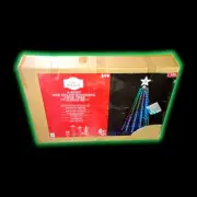 6ft Holiday Time RGB Color-Changing LED Light Cone Tree
