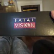 Fatal Vision Alcohol Impairment Goggles Silver label DOUBLE VISION New