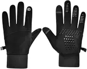 SOESFOUFU Winter Thermal Gloves for Men Women Cold Weather Touchscreen Gloves for Running Cycling Hiking and Driving Durable Slip Design for Secure Grip